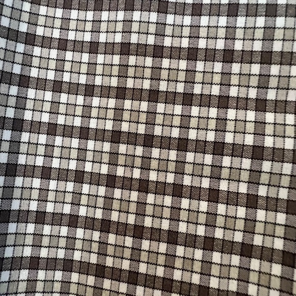 Soho Apparel Ltd. Brown Plaid Pull On pant, Stretch comfy fit, Size Medium - Picture 5 of 9